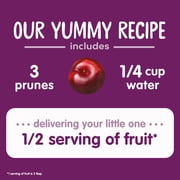 Happy Baby Clearly Crafted, Stage 1 Organic Baby Food Pouches, Prunes, 3.5 oz. (8 pack)