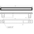 thumbnail image 2 of richelieu bp780192 7-1/2 inch center to center bar cabinet pull from the expression collection, 2 of 2