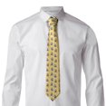 thumbnail image 4 of Happy Easter Day 2024 Colorful Eggs and Rabbit Pattern Neckties Men's Neck Tie for Outdoor Wedding Party Meeting Outfit Gifts, 4 of 7