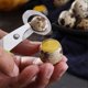 thumbnail image 4 of 1 Tijeras para huevos de codorniz, tijeras para huevos de paloma de acero inoxidable, abridor de huevos para la cocina del hogar, herramienta ideal para abrir huevos de pájaro en restaurante, 4 of 5