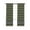 Green, variant on Sage Green Black Blackout Curtains 45 Inches Long for Bedroom, Farmhouse Vintage Bear Buffalo Plaid Thermal Insulated Room Darkening Black Out Window Curtain Panels Grommet Drapes for Living Room