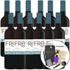 Sutter Home Fre Merlot Non-Alcoholic Red Wine Experience Bundle with Wine Travel Cooler Bag, Ice Packs, Corkscrew, ChromaCast Pop Socket, Seasonal Wine Pairings & Recipes, 12/750ML 12-Pack