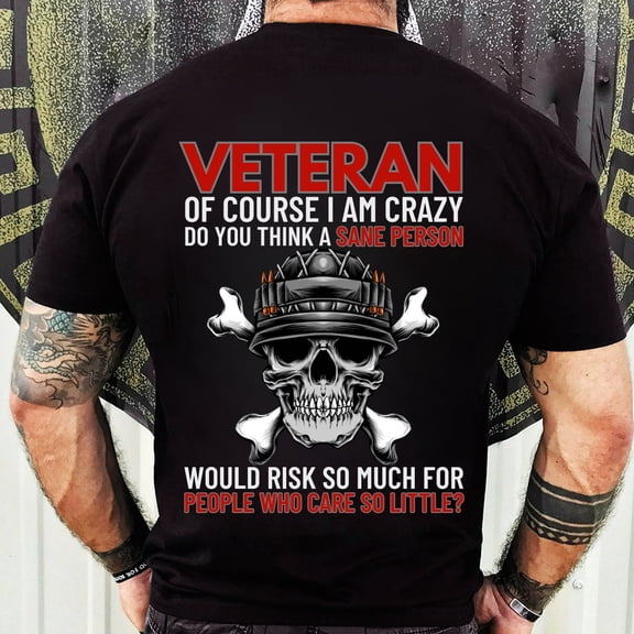 Trenditee Veteran Skull T-Shirt