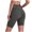 Grey, variant on Workout Shorts for Women Crossover Back Scrunch Lifting Shorts High Waisted Gym Shorts Running Yoga Booty Shorts