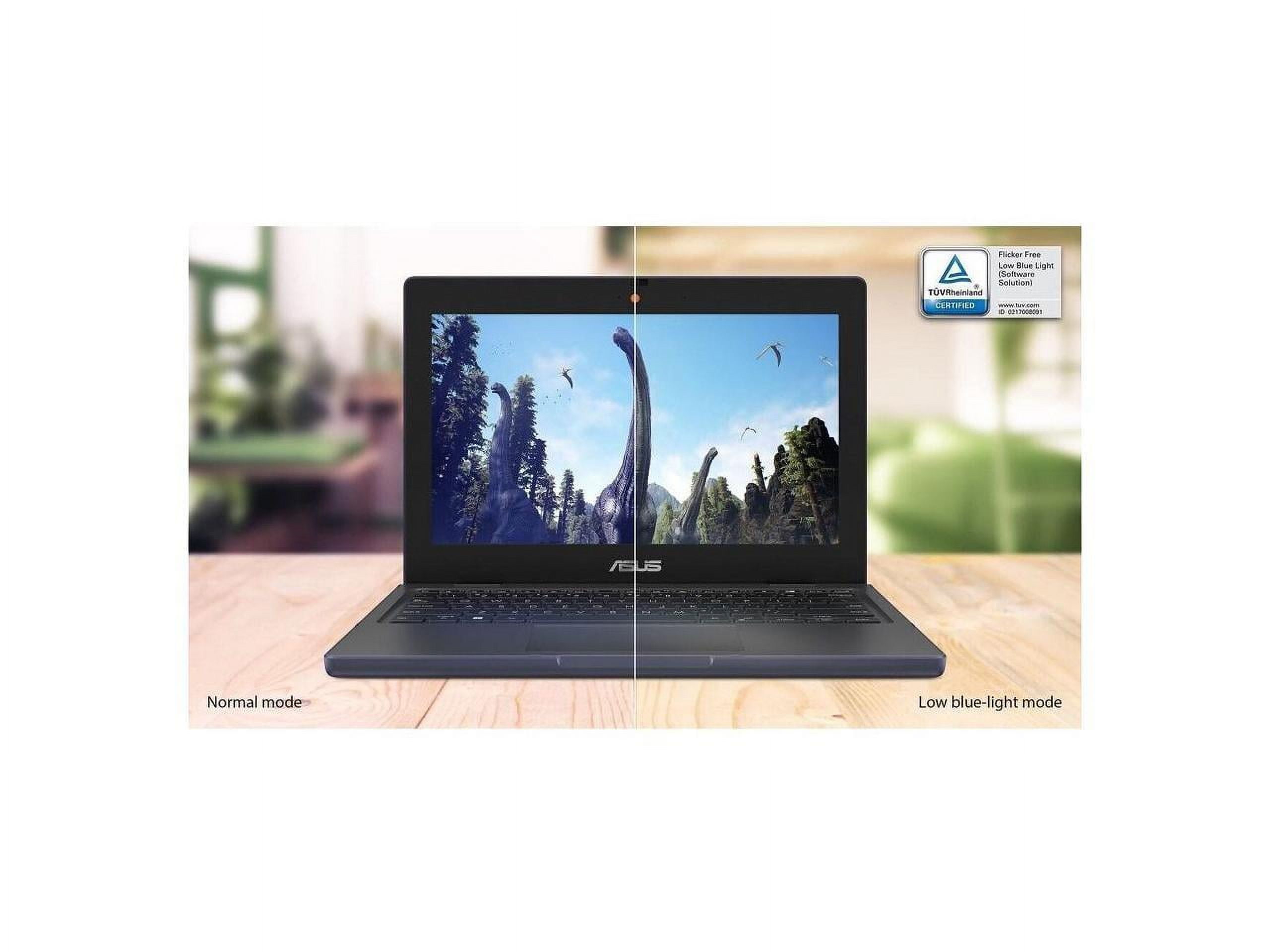 Asus BR1102C BR1102CGA-YS14 11.6" Netbook - HD - 1366 x 768 - Intel Celeron N100 Quad-core (4 Core) 800 MHz - 4 GB Total RAM - 4 GB On-board Memory - Mineral Gray - Intel Chip - Windows 11 Pro -