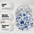 thumbnail image 3 of 2 PCS Pot Holders for Kitchen,Potholders Sets with Hook for Oven,Cooking,Baking,Beautiful Blue And White Porcelain, 3 of 7