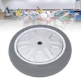 thumbnail image 1 of Hand Truck Wheel, Solid Rubber Caster Wheel 8 inch Robust Construction  for Minivans, 1 of 7