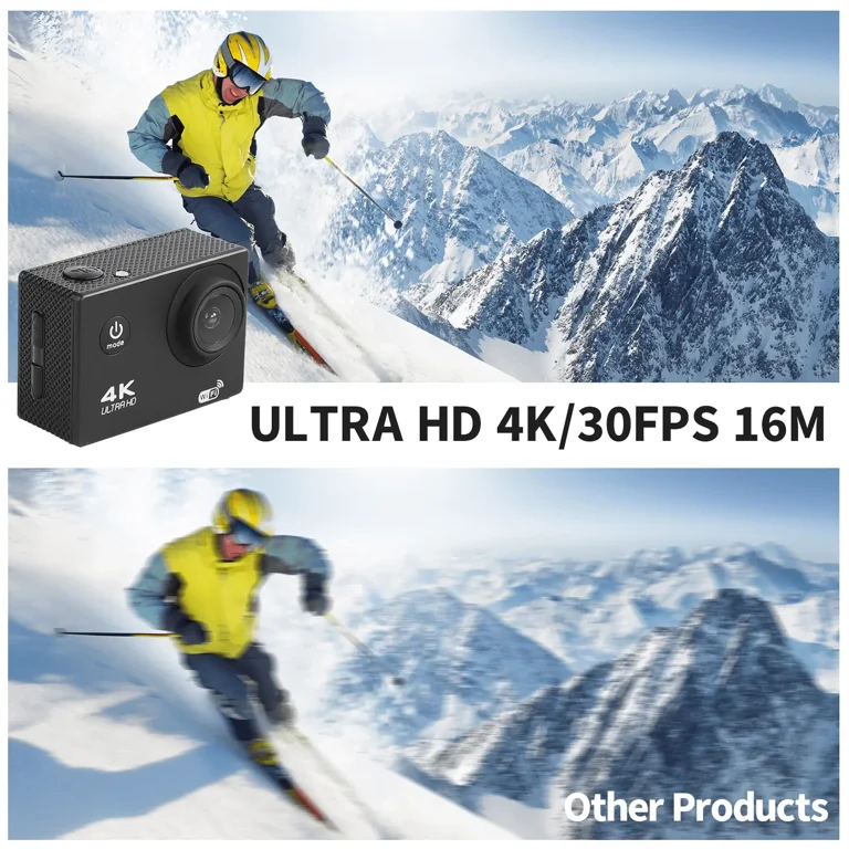 4K Action Camera Sport Video Underwater Waterproof Camera Wifi Remote