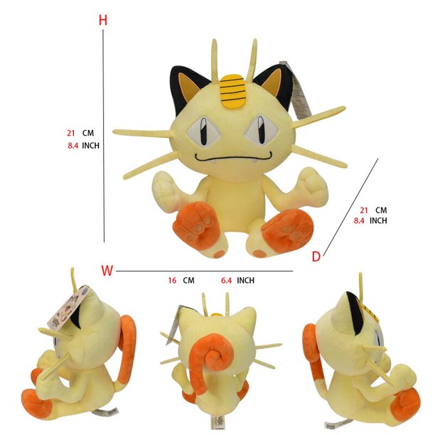 Furret-muñeco de peluche de Pokémon brillante, muñeco de peluche ponderado, Animal suave, juguetes calientes, gran regalo de Halloween para niños, Envío Gratis