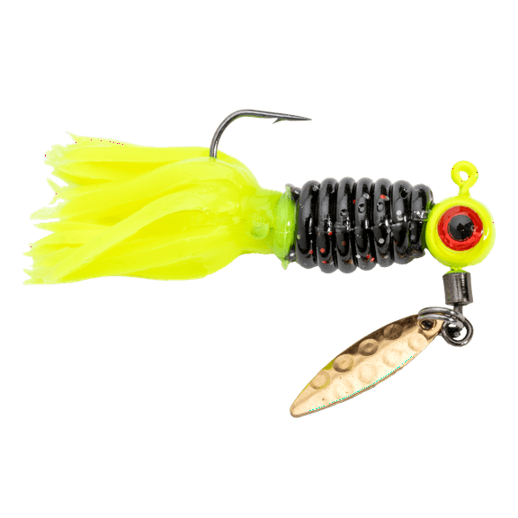 Sausage Head Spins Pre-Rigged Crappie Thunder 1/16 Who Dat