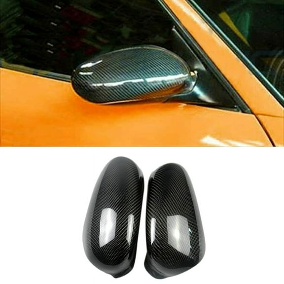 For 911 996 986 1997-2004 Carbon Fiber Side Rear View Mirror Cover Trim