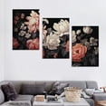 thumbnail image 4 of COMIO  Large Wall Art Flowers Canvas Prints Home Decor Colorful Botanical Picture Bedroom Decor Aesthetic Paintings for Living Room Bathroom Office Decor 12''x16''X3 Panels, 4 of 4