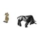 thumbnail image 5 of Figura Decorativa Nórdica Abstracta De Un Caballero Y Un Toro, Escultura De Resina, Adorno Para Escritorio, Armario, Mesa De Oficina, Centro De Mesa, Entrada O Estante., 5 of 8