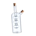 thumbnail image 2 of Dispensador de vinagre y aceite de oliva Botellas de vidrio para dispensador de aceite Botellas de vidrio con doble vertedor Dispensador de, 2 of 8