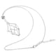 thumbnail image 1 of unbranded De Colgante De En Jaula Para Collar Con Ajustable Y Acabado Fino, 1 of 8