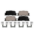 thumbnail image 7 of Detroit Axle - Brake Pads for 2002 2003 2004 2005 2006 Toyota Camry, Front and Rear Ceramic Brake Pads w/Hardware Replacement, 7 of 7
