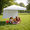 White, variant on GVN Backyard Garden Canopy, Camping Canopy Screen Tent,8 X 8 Feet Pop up Canopy Tent with 1 Sidewall and Portable Backpack-White