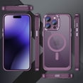thumbnail image 3 of TECH CIRCLE Bumper Case for iPhone 15 Pro (6.1") 2023 - Scratch Resistant Shockproof Rugged Cover Shell [Compatible with MagSafe] Durable Sturdy Protective Basic Phone Case, Lavender, 3 of 8