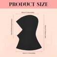 thumbnail image 2 of Miaocao Hijab Cap for Women Adjustable Muslim Stretchy Turban Full Cover Shawl Cap Full Neck Coverage Small and medium, 2 of 6