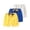 03-Yellow, variant on Atogsazn Toddler Boys 3 Pack Jogger Shorts Kids Casual Athletic Elastic Waist Drawstring Short Pants with Pocket Summer Navy 2-3 Years Fashion