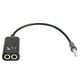 thumbnail image 2 of 2piezas 3.5mm Divisor de Audio Estereo Macho A Auricular Adaptador de Microfono + Auriculares Parejas Giran Conector, 2 of 8