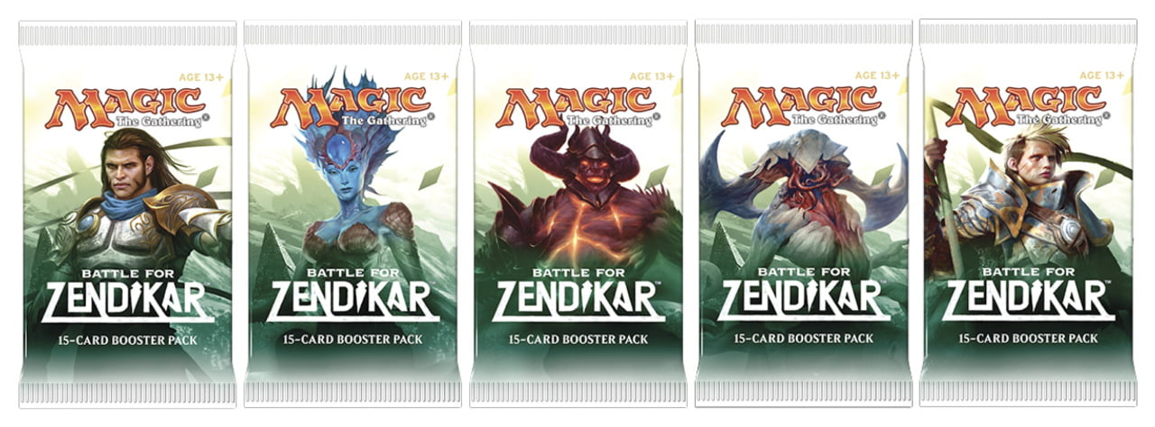 Battle for Zendikar Booster Pack Magic the Gathering 