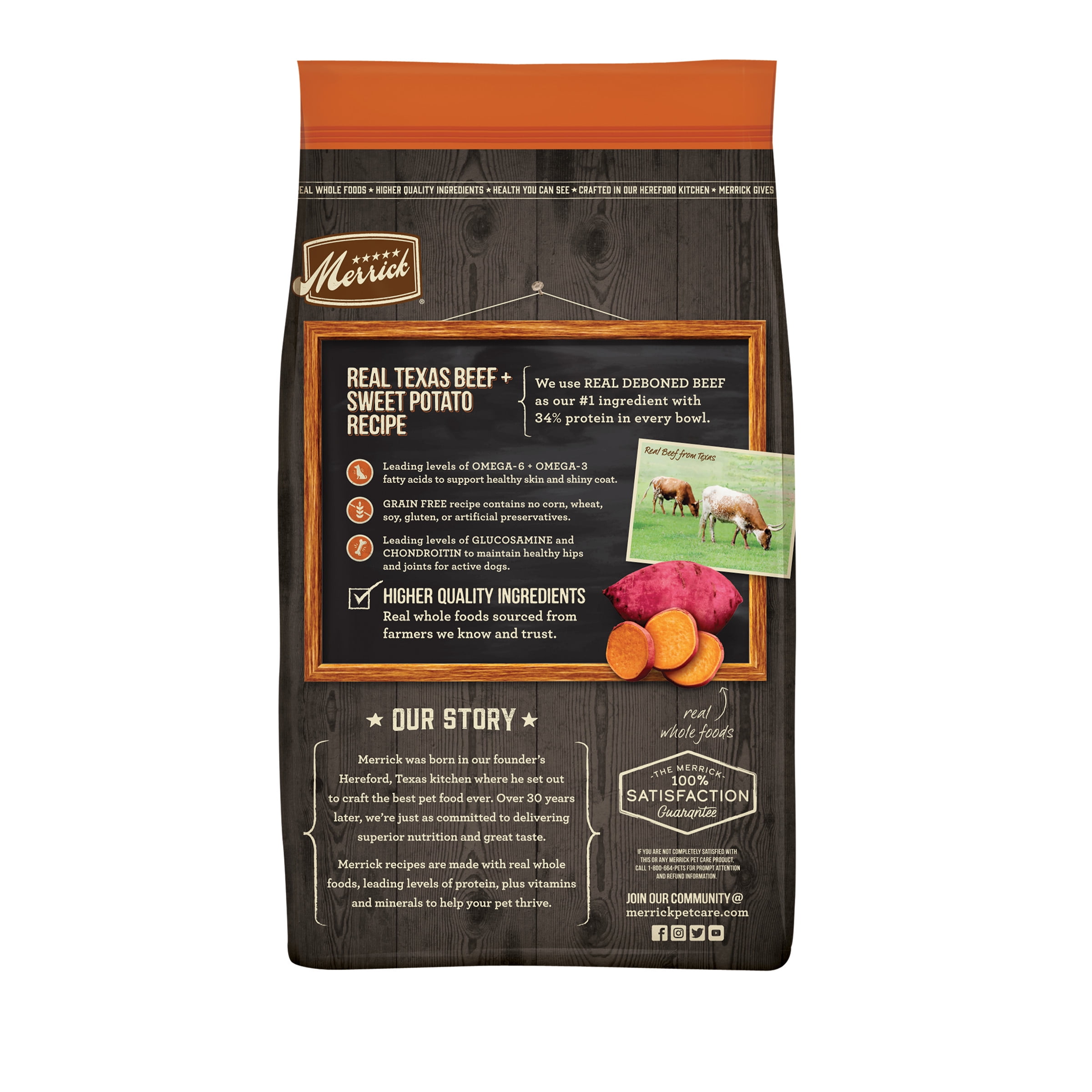 merrick dog food turkey sweet potato