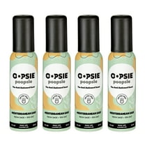 OOPSIE POOPSIE Mediterranean Sage Before & After You Go Toilet Spray 2oz 4-Pack Gift Set - Portable Odor Eliminator