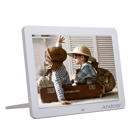 Image of Andoer Digital Photo Album Album Resolution 1280*800 With Remote Functions 1280*800 Frame With 12 Wide Screen Frame With Remote Resolution 1280*800 Frame Led Clock Calendar Led Picture Frame wide