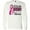 AA-White, variant on Inktastic Breast Cancer Awareness Nobody Fights Alone Pink Ribbon Long Sleeve T-Shirt