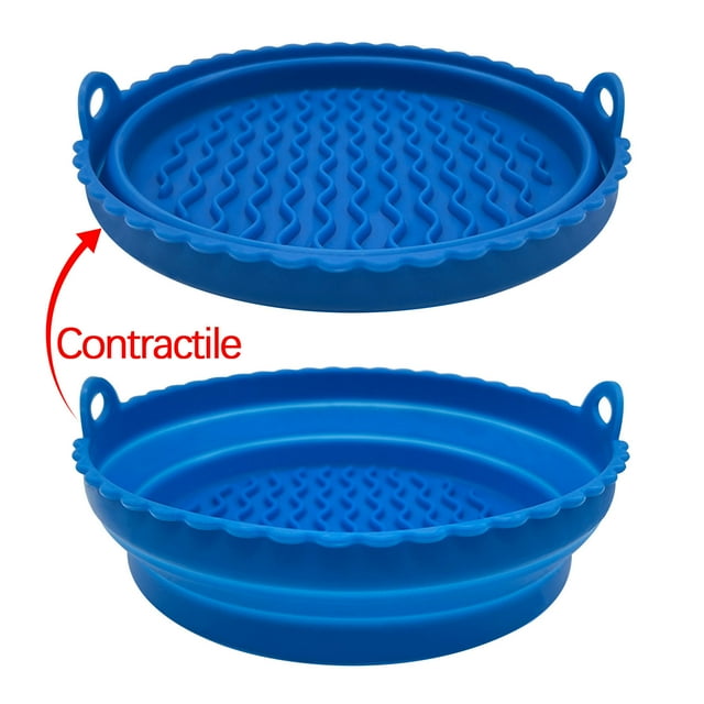 EGNMCR Baking Mats Reusable Fryer BAKING Pad Foldable Fryer Tray Pad Baking ma t