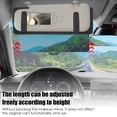 thumbnail image 6 of Car Sun Visor Extender Adjustable Car Visor Extender Sun Blocker with Zipper Pocket and Side Opening Design for Safe and Comfortable Driving, 6 of 8