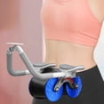 thumbnail image 3 of Soporte para codo, rueda de rodillo Ab, equipo de Fitness, entrenador de núcleo Abdominal, máquina Ab, automático para entrenamiento de Azul Macarena Rueda de rodillos abdominales, 3 of 8