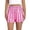 Red, variant on AJGRHE Women's Fashion Striped Casual Elastic Waist Pocket Shorts Green XL