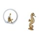 thumbnail image 5 of Estatua de niña,Estatuas de mujeres y niñas,figuritas decorativas elegantes,Escultura de arte abstracto,regalo creativo y moderno para el hogar.,Estatua de resina,Estatua de resina para, 5 of 8