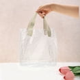 thumbnail image 4 of Unique Bargains 1 Pc Reusable Gift Bag Durable Lightweight Handle Gift Bag Beige, Transparent Large, 4 of 5