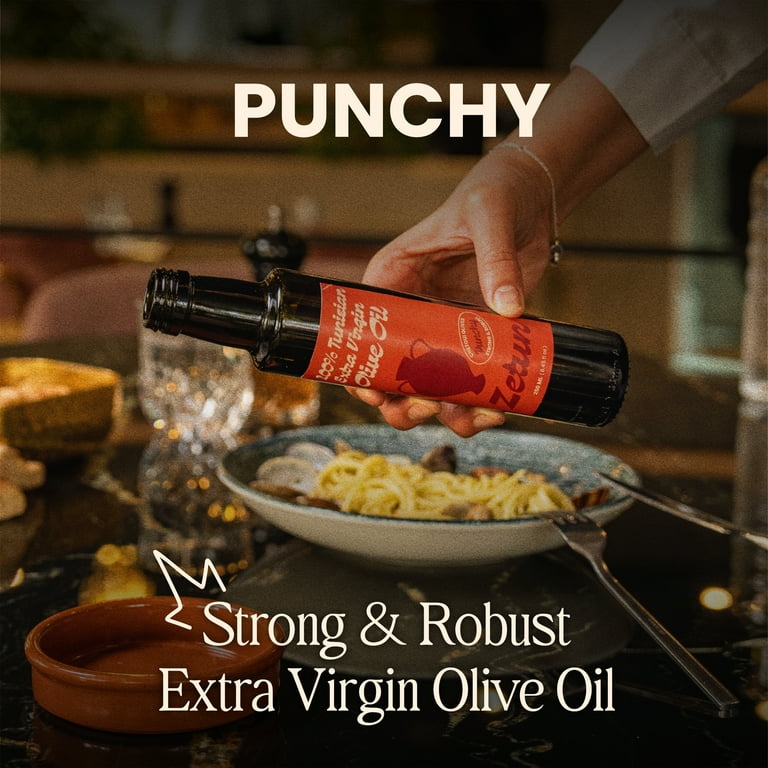 Zetun Cold-Pressed Extra Virgin Olive Oil Variety Pack, Punchy