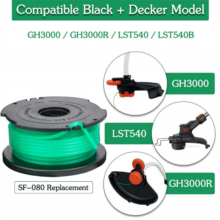 How to Refill Black & Decker Trimmer Line GH3000 