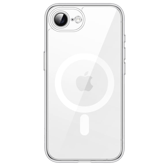 JETech Magnetic Case for iPhone 17e (2026) / iPhone 16e, Compatible with MagSafe (Clear)