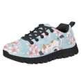 thumbnail image 4 of Chririnla Kids Cartoon Shoes Size 13 Girls Cat Cherry Blossom Walking Shoes Causal Mesh Slip on Sneakers Mesh Sports Athletic Shoe Lightweight, 4 of 7
