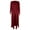 Wine, variant on Fengqque Jumpers for Women with Clearance Overalls Casual Jumpsuits Plus Size Summer European And American Suspender One-piece Pants+Early Autumn Loose Coat Long Sleeve