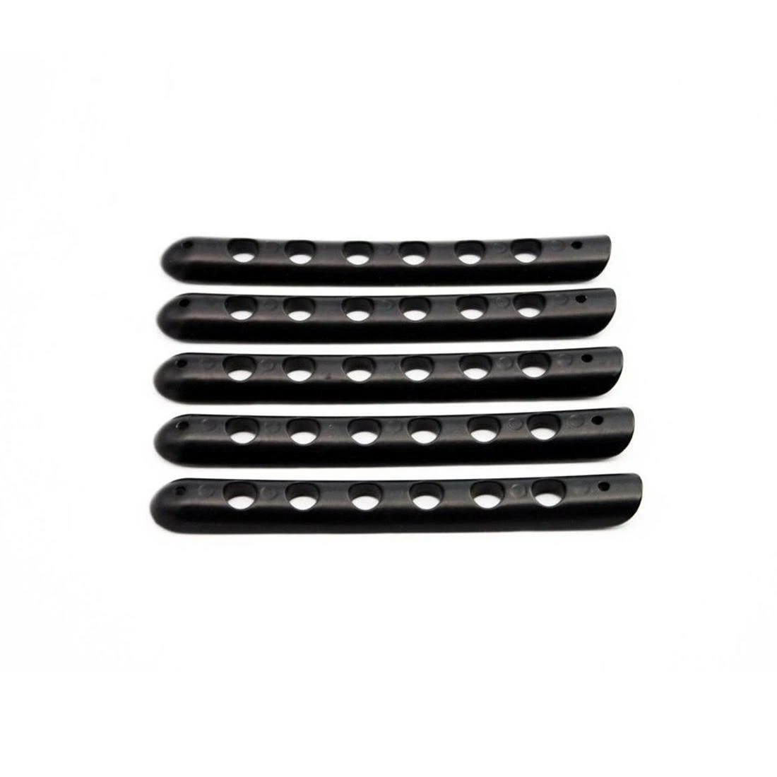 Side Door Handle Inserts Cover Trim Fits for Jeep Wrangler Accessories JK JKU Liberty Sahara & Unlimited 2007-2018 Exterior Grab Handles Pull JK Mods Decoration(Aluminum Black, 5PCS)