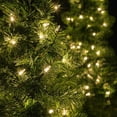 thumbnail image 2 of Red Sleigh Pathway Christmas Tree Light, Mini Outdoor Christmas Tree - Pathway Light Christmas Driveway Light Outdoor (One 3 Ft Tree, 100 Clear Incandescent Lights), 2 of 8