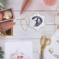 thumbnail image 6 of 3drose, Funny Funky Surfer Dude Riding the Waves in Red Swimsuit, 3 inch Snowflake Porcelain Ornament, 6 of 7