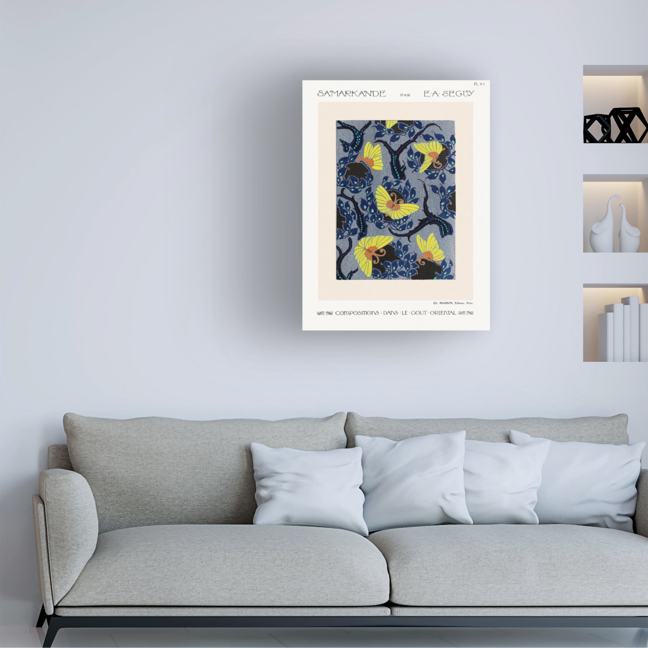 Trademark Fine Art Pictufy Samarkande 5 Canvas Wall Art