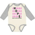 thumbnail image 3 of Inktastic Hope Breast Cancer Awareness Boys or Girls Long Sleeve Baby Bodysuit, 3 of 5