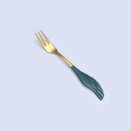 

Small Spoons 304 Stainless Steel Creative Lovers Coffee Spoon Memorial Day Dessert Spoon Fork Gift Tableware