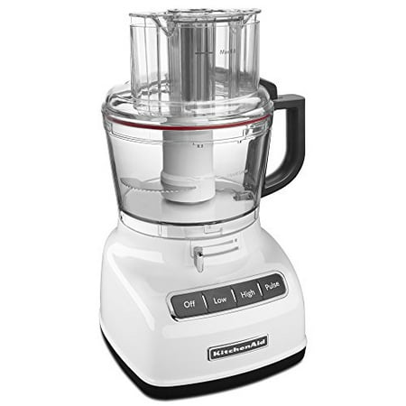 KitchenAid KFP0933WH 9-Cup Food Processor with Exact Slice System -
