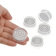 thumbnail image 4 of 5 Packs Small Circular Bubble Levels 32x12mm Mini Round Bullseye Spirit Level for Camera Tripod Workshop, White, 4 of 6