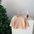 thumbnail image 2 of Coerni Toddler Baby Boys Girls Long Sleeve Basic Layering T-Shirt Comfort Soft Crewneck Tee Tops Kids Fall Winter Clothes, 2 of 9